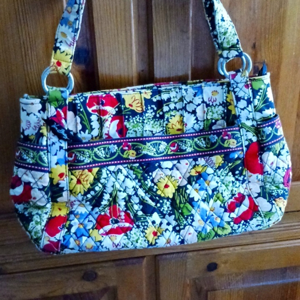 Vera Bradley Poppy Fields Satchel